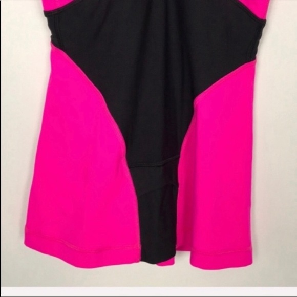 Lululemon Deep V Raspberry Athletic Tank Size 4 - Picture 6 of 9
